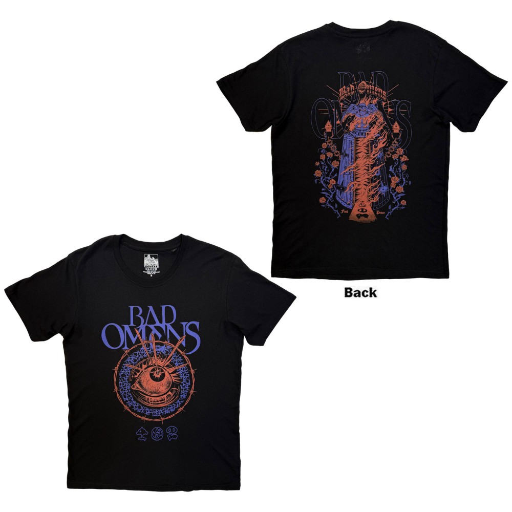 Bad Omens - Eye Mens Tshirt - Black